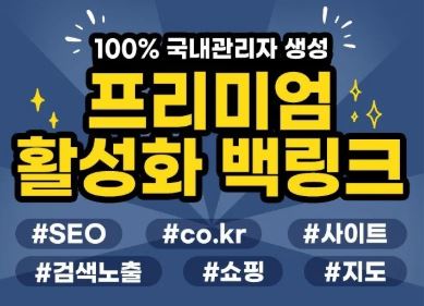 은가비플의 백링크 최적화: 국내 도메인의 중요성
